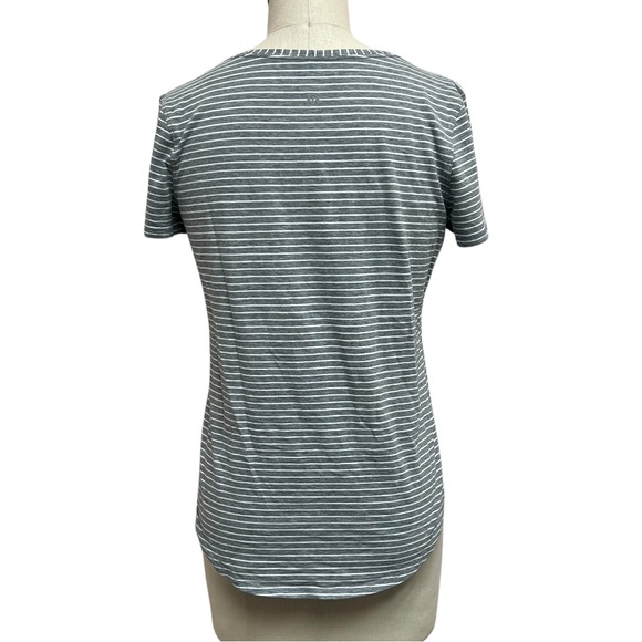 Lululemon Love Crew T-Shirt Size Striped Gray - Picture 3 of 6